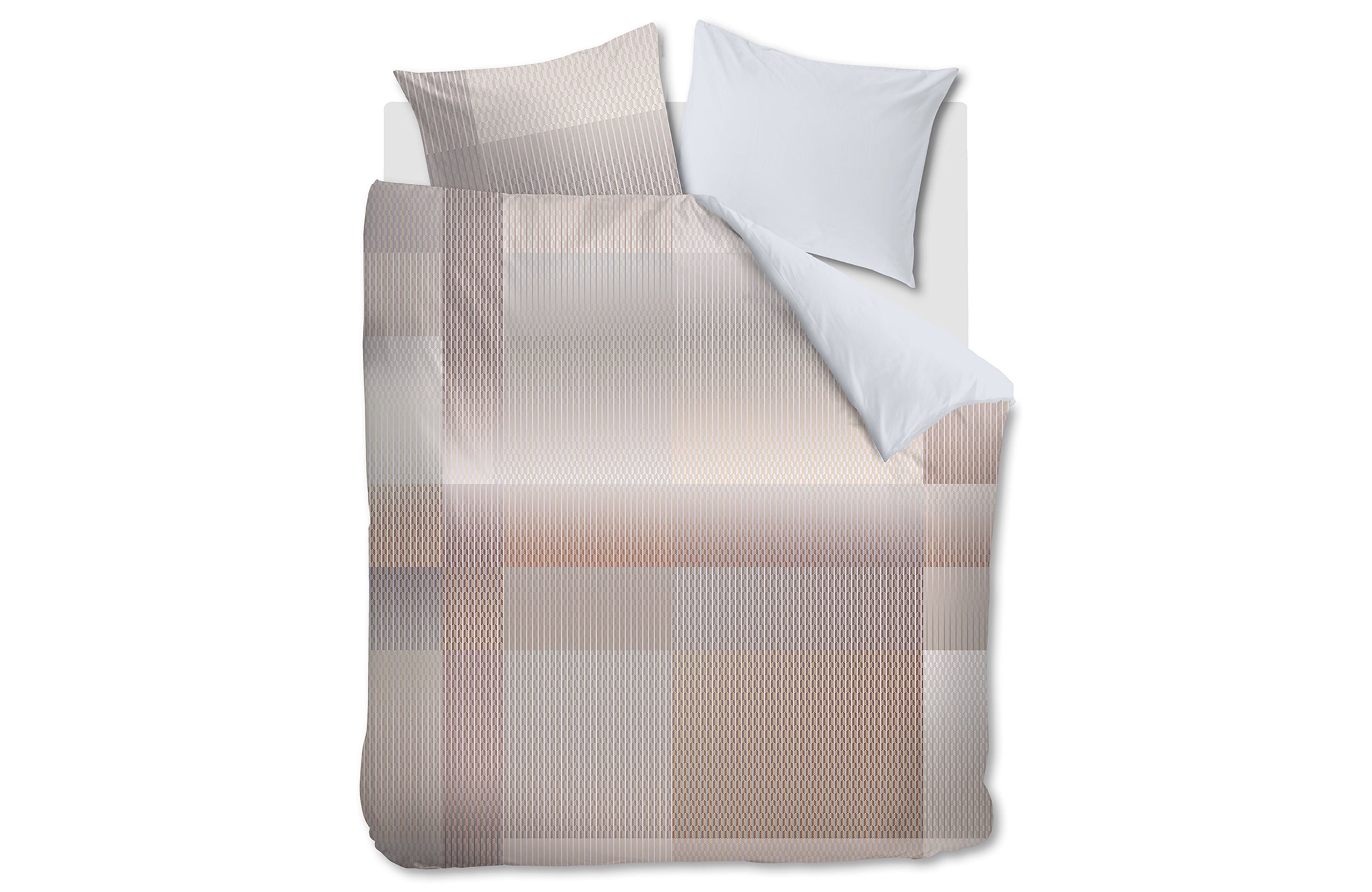 Kardol by Beddinghouse Digital Weave Dekbedovertrek Grey Green