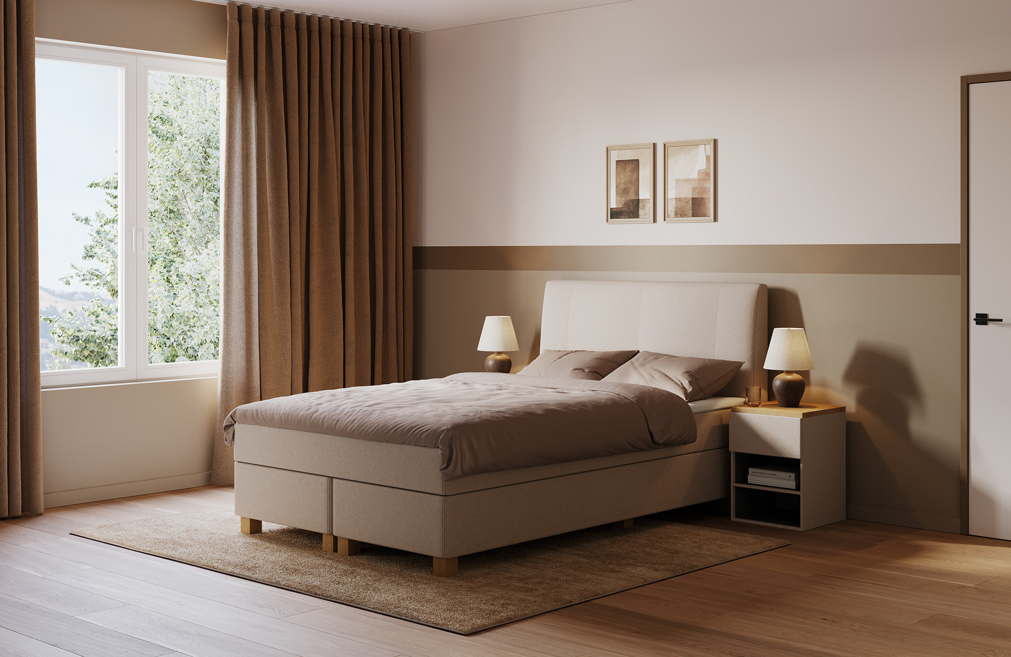Boxspring Essence Arc - Snel leverbaar