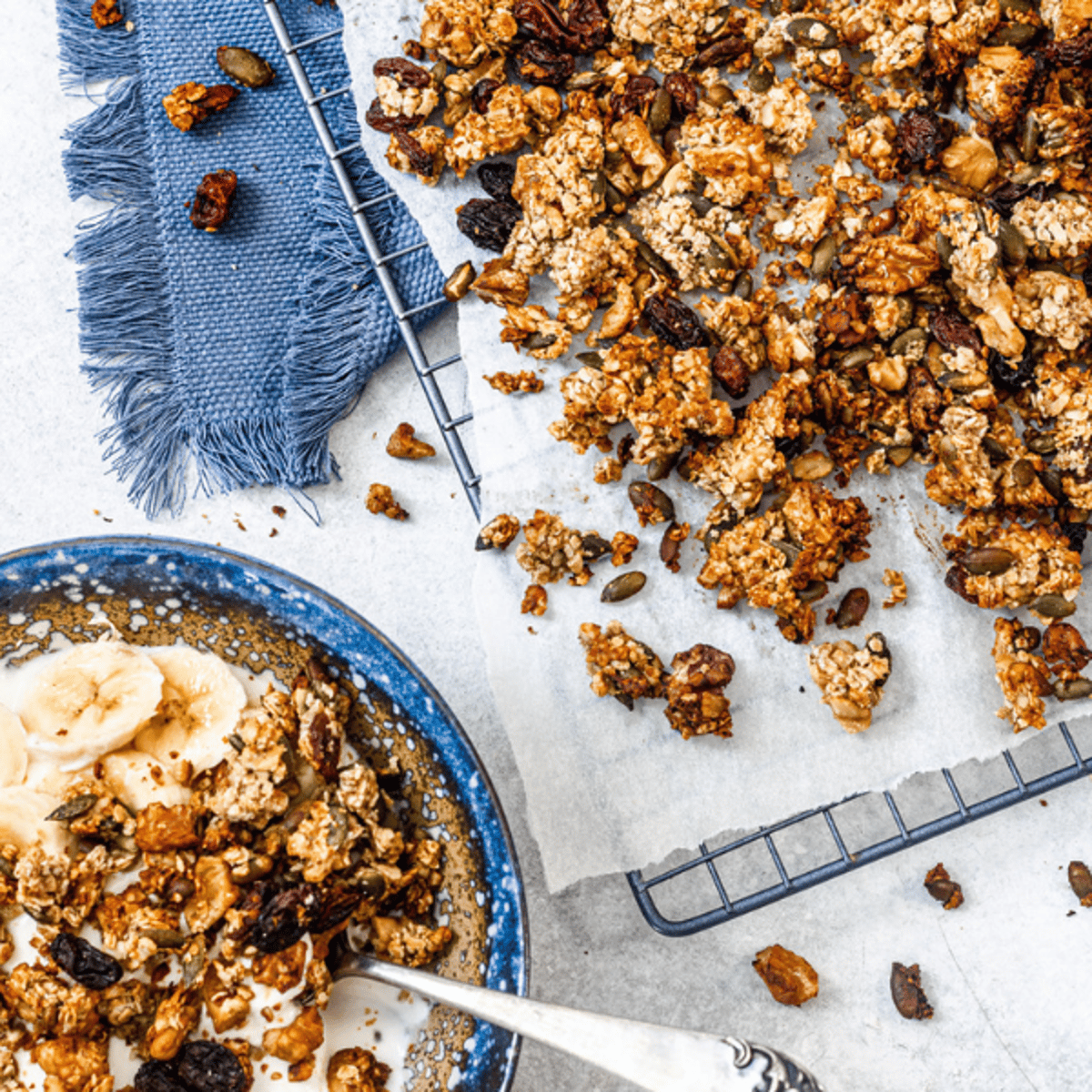 Granola zonder suiker