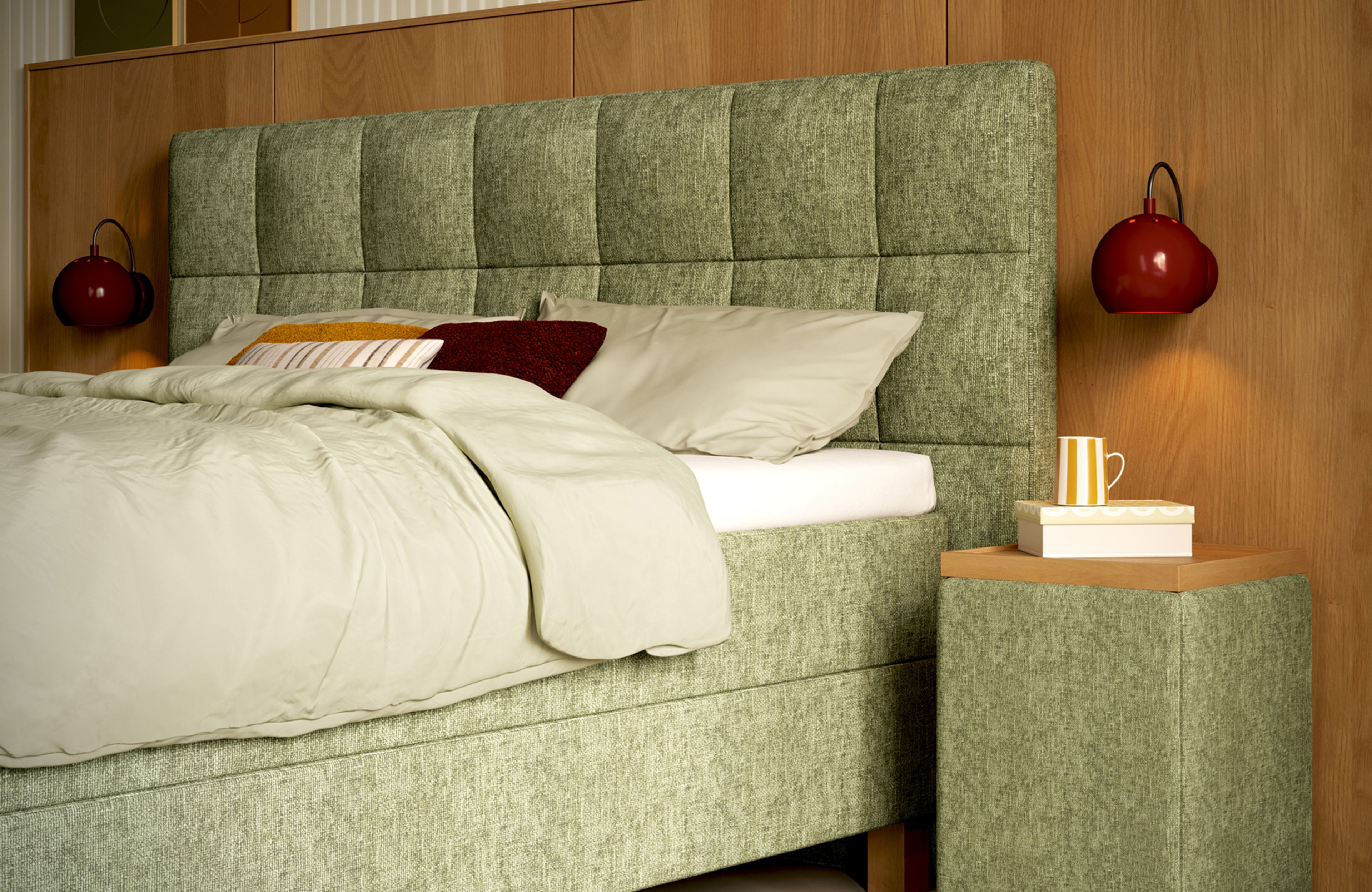 De voordelen van een gestoffeerde boxspring