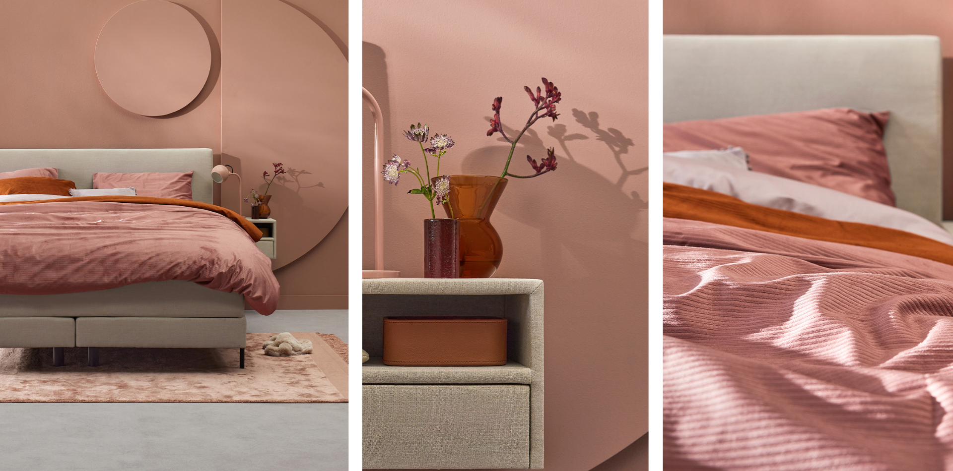 Zachte stoffen en extra comfort