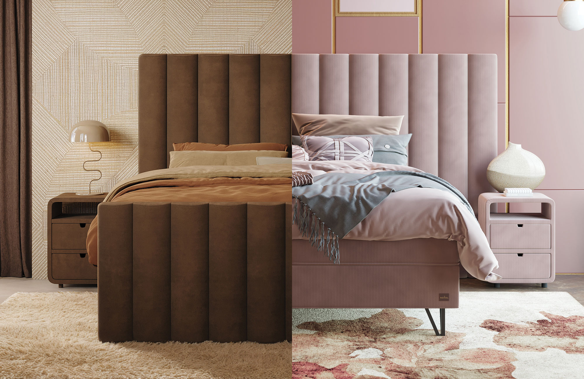 Stel jouw Royal boxspring zelf samen: