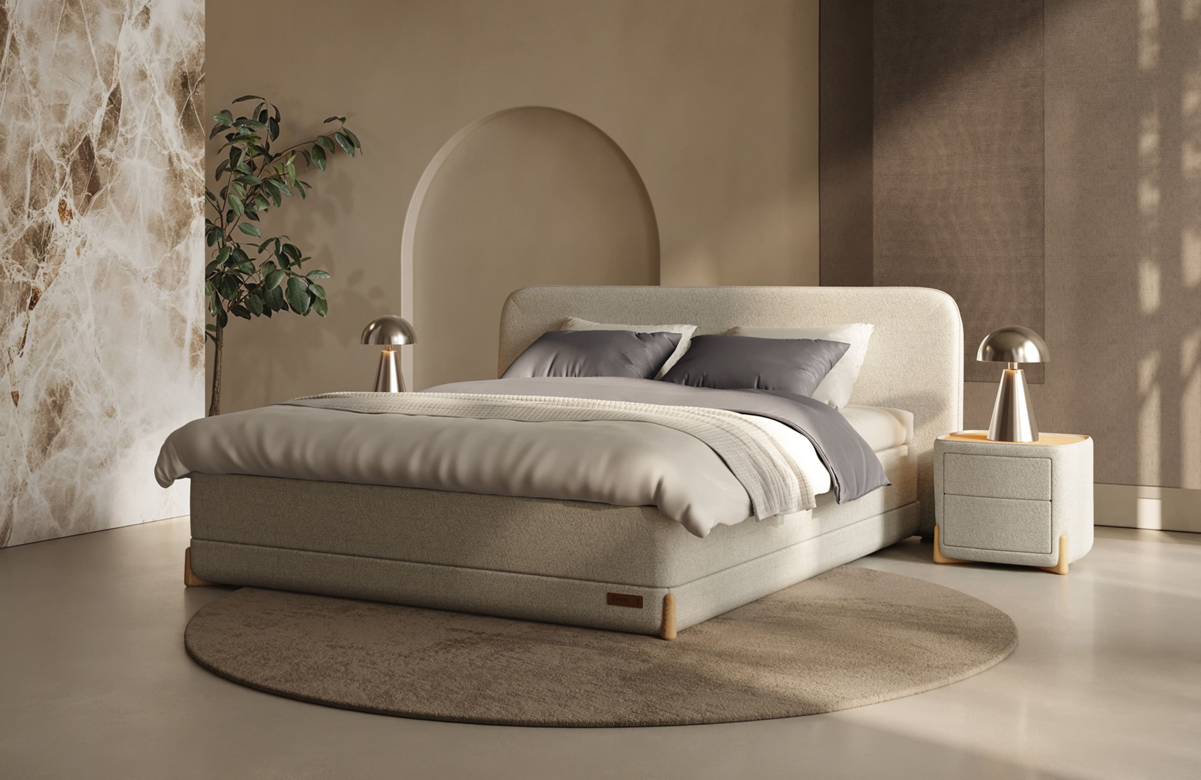 Boxspring LIVSON No. 6