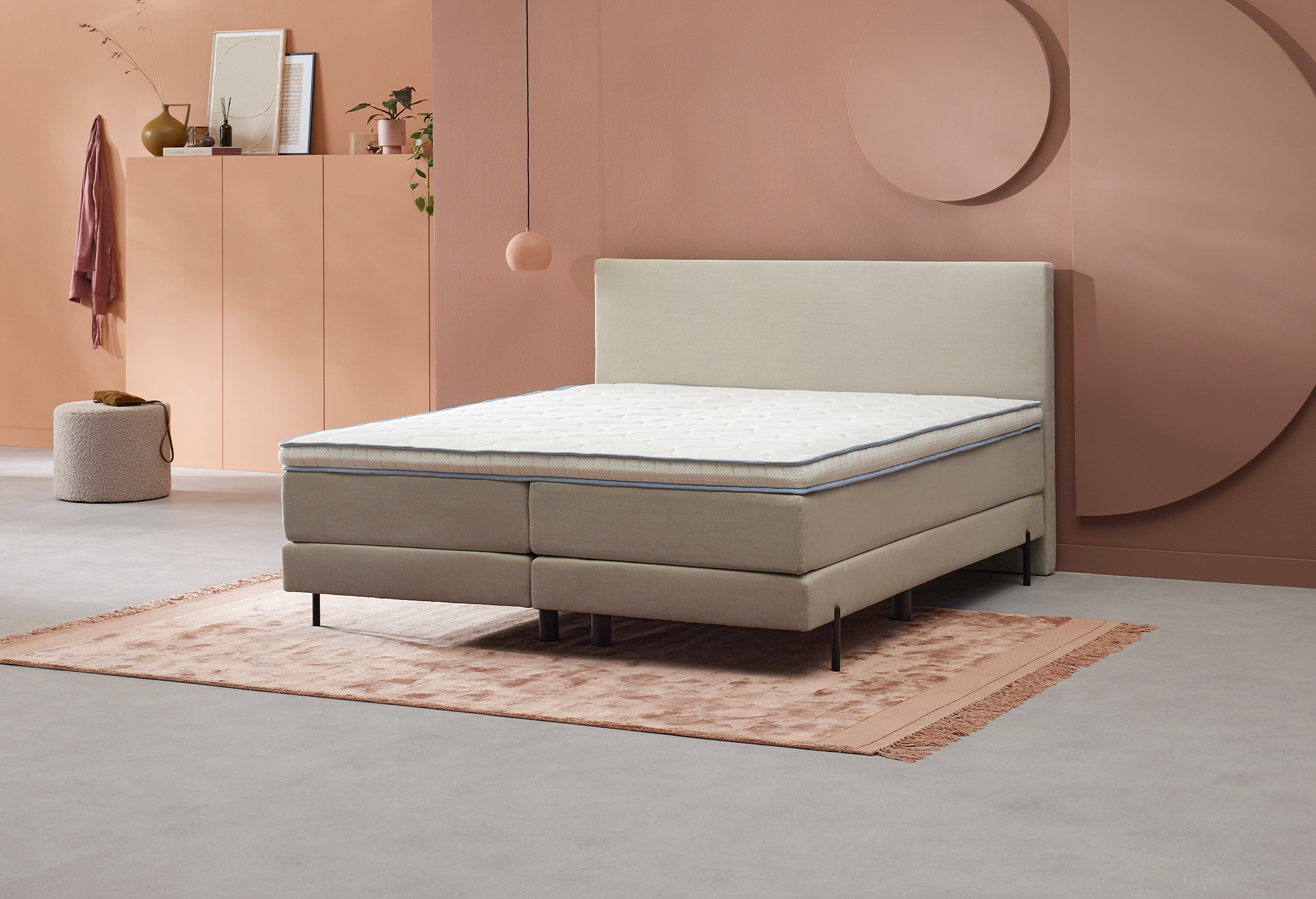 Matras schuift uit elkaar