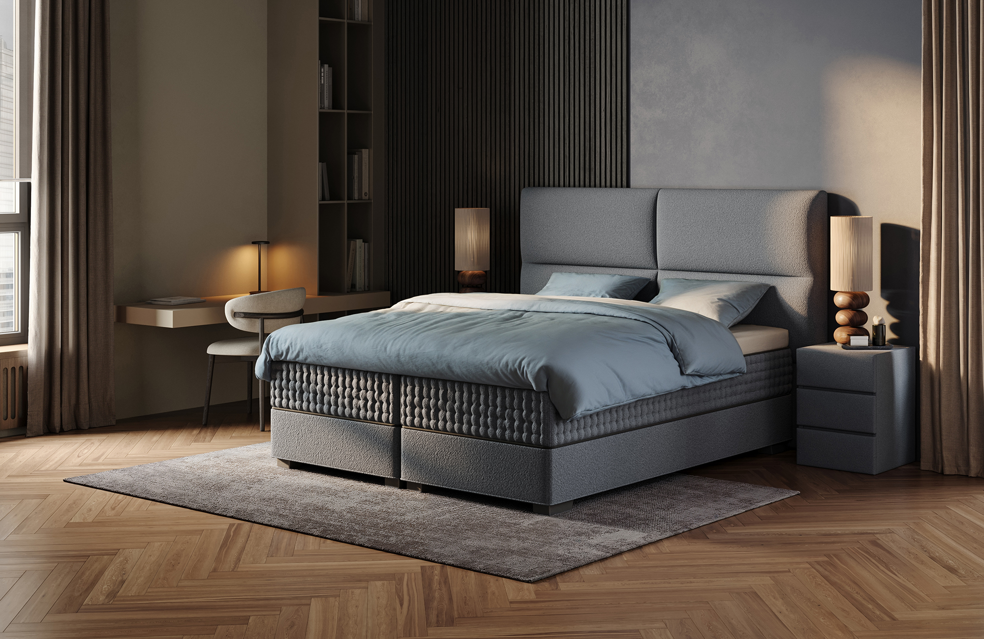 Boxspring Royal Serengeti