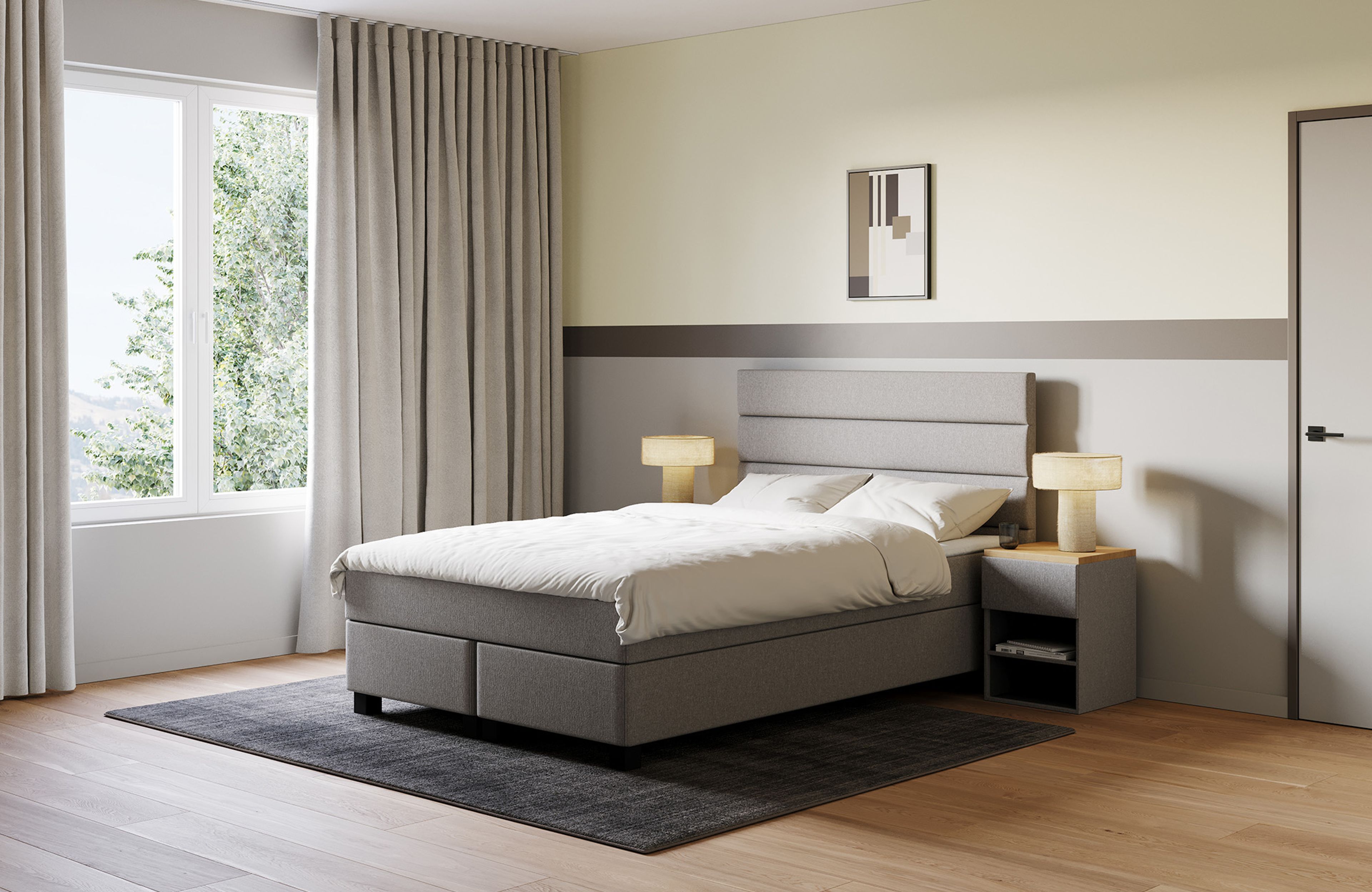 Boxspring Essence Rows - Snel leverbaar